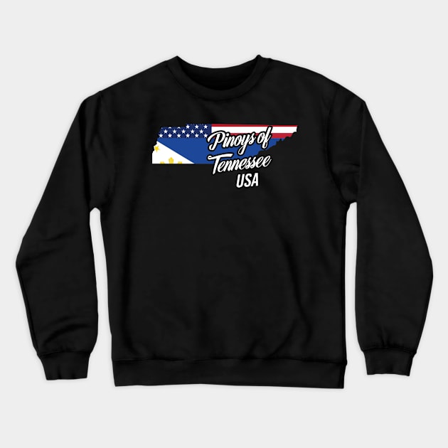 Filipinos of Tennessee Design for Proud Fil-Ams Crewneck Sweatshirt by c1337s